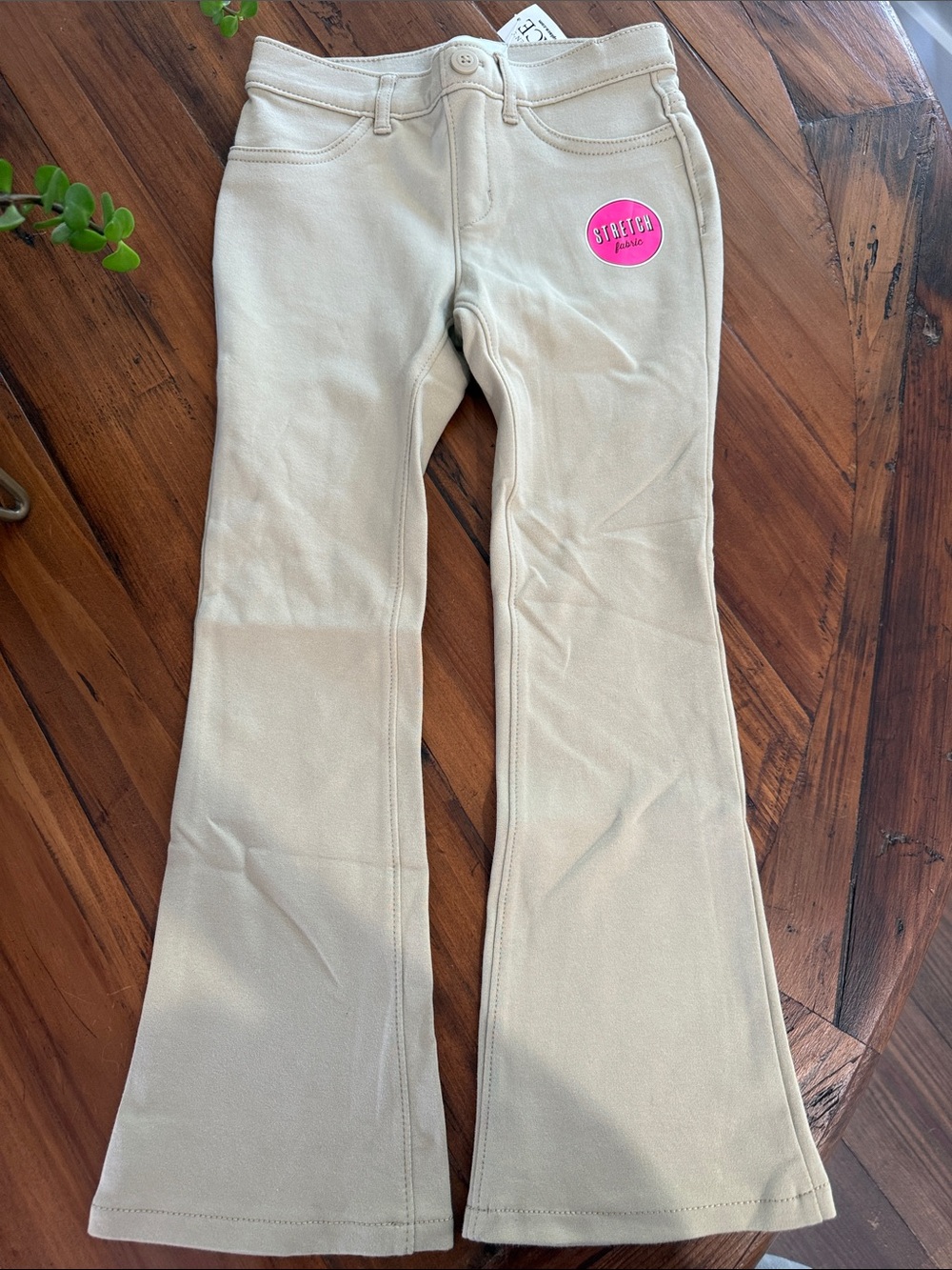 The Children's Place Ivory Flare Leggings